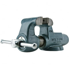 Wilton - Bench Vises Jaw Width (Inch): 3 Jaw Opening Capacity (Inch): 4-3/4 - Exact Tool & Supply