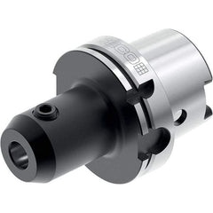 Seco - HSK125 Dual Contact Taper Shank 3/4" Hole End Mill Holder/Adapter - 2" Nose Diam, 3-3/4" Projection, Through-Spindle Coolant - Exact Tool & Supply