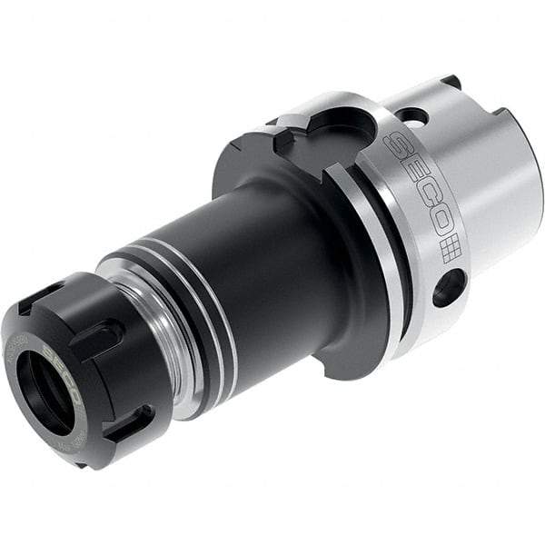 Seco - 16mm Capacity, 120mm Projection, ER25 Collet Chuck - 183mm OAL - Exact Tool & Supply
