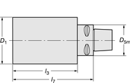 C3NR040110B CAPTO BLANK - Exact Tool & Supply