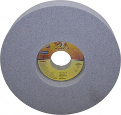 Norton - 7" Diam x 1-1/4" Hole x 1-1/4" Thick, J Hardness, 60 Grit Surface Grinding Wheel - Aluminum Oxide, Type 5, Medium Grade, 3,600 Max RPM, Vitrified Bond, One-Side Recess - Exact Tool & Supply