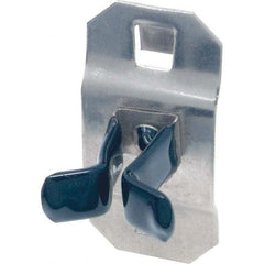 Triton - Pegboard Hooks Type: Spring Clip - Extended Projection: 7/8 (Inch) - Exact Tool & Supply