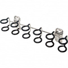 Triton - Pegboard Hooks Type: 9" W Multi-Ring Tool Holder 3/4" Ring ID; 1-3/4" Depth - Pkg. of 2 Projection: 3/4 (Inch) - Exact Tool & Supply