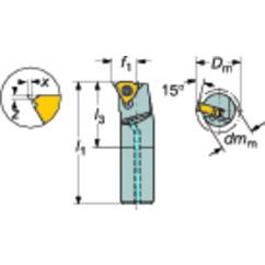 254LKF-16-16 CoroThread® 254 Boring Bar - Exact Tool & Supply