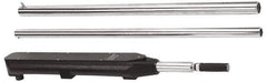 Proto - 1" Drive Micrometer Fixed Head Torque Wrench - 400 Ft/Lb to 2,000 Ft/Lb Torque, 107-1/2" OAL, 10 Ft/Lb Graduation, Ratchet Head - Exact Tool & Supply