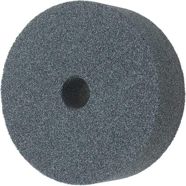 Norton - 3" Diam x 1/2" Hole x 1" Thick, H Hardness, 80 Grit Surface Grinding Wheel - Silicon Carbide, Type 1, Medium Grade, 10,825 Max RPM, Vitrified Bond, No Recess - Exact Tool & Supply