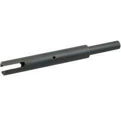 Holder for Burrite-Style Power Tube Brushes with 3/8″ Stem, For Brush Stem Dia. 1/8″, Holder Dia. 3/8″ - Exact Tool & Supply