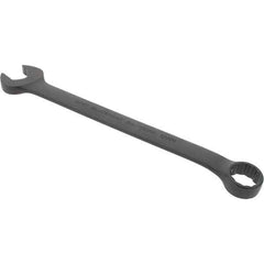 Blackhawk by Proto - 32mm 12 Point Offset Combination Wrench - 15° Offset Angle, 16.9" OAL, Steel, Black Finish - Exact Tool & Supply