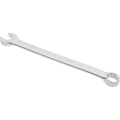 Blackhawk by Proto - 3/4" 12 Point Offset Combination Wrench - 15° Offset Angle, 11" OAL, Steel, Chrome Finish - Exact Tool & Supply
