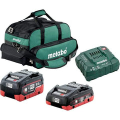 Metabo - Power Tool Chargers Voltage: 18 Battery Chemistry: Lithium-Ion - Exact Tool & Supply