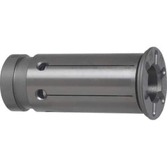Guhring - 14.29mm ID x 20mm OD, 24mm Head Diam, Sealed Hydraulic Chuck Sleeve - Steel, 50.5mm Length Under Head, Through Coolant - Exact Tool & Supply