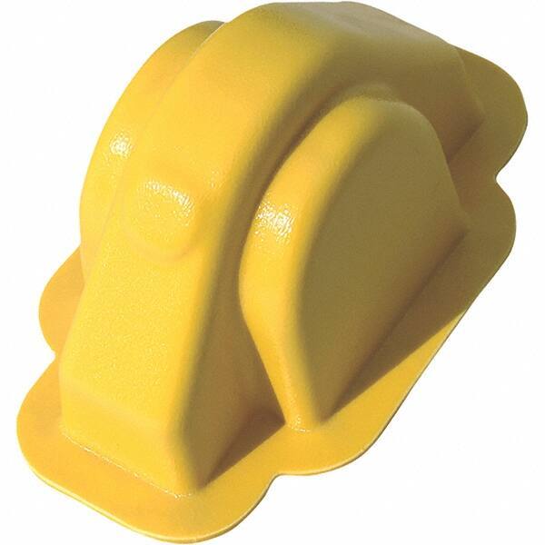Made in USA - Flame Retardent ABS Housing Plastic Bearing Flange Mount - 4-1/8" Wide x 4-5/16" Outside Diam - Exact Tool & Supply