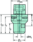 C53912000650 CAPTO ADAPTER - Exact Tool & Supply