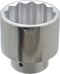 Proto - 2-1/2", 1" Drive, Standard Hand Socket - 12 Points, 4-1/8" OAL - Exact Tool & Supply