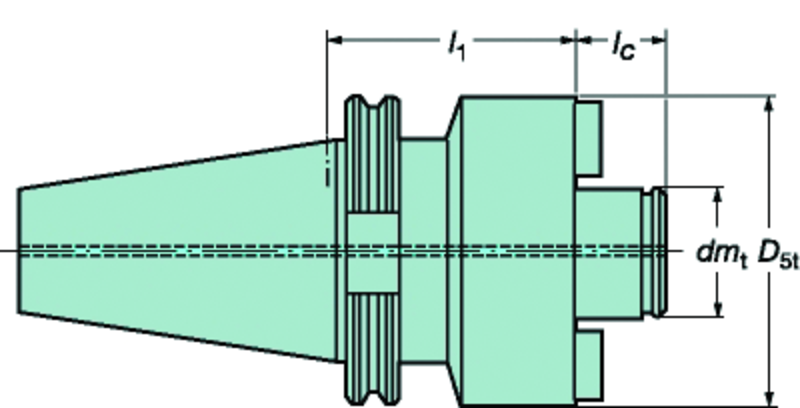A2F055060080 FACEMILL HOLDER - Exact Tool & Supply