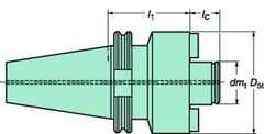 A1F055060070 FACEMILL HOLDER - Exact Tool & Supply