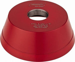 Norton - 5" Diam, 1-1/4" Hole Size, 1-3/4" Overall Thickness, 120 Grit, Type 11 Tool & Cutter Grinding Wheel - Fine Grade, CBN, Resinoid Bond - Exact Tool & Supply