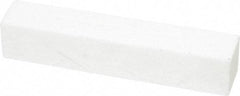 Norton - 150 Grit Aluminum Oxide Square Dressing Stick - 4 x 3/4 x 3/4, Very Fine Grade, Vitrified Bond - Exact Tool & Supply