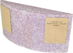 Norton - 11-1/4" Wide x 6" High x 2-1/4" Thick Grinding Segment - Aluminum Oxide, 30 Grit, Hardness G, Blue Print No. ME30777 - Exact Tool & Supply