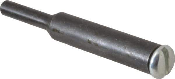Value Collection - 1/4" Max Diam, Abrasive Disc Adapter - 3" Long - Exact Tool & Supply