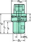 C53912114075 CAPTO ADAPTER - Exact Tool & Supply