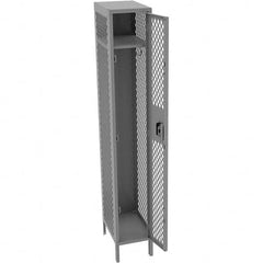 Tennsco - 1 Door, 1 Tier, Welded Locker - Exact Tool & Supply