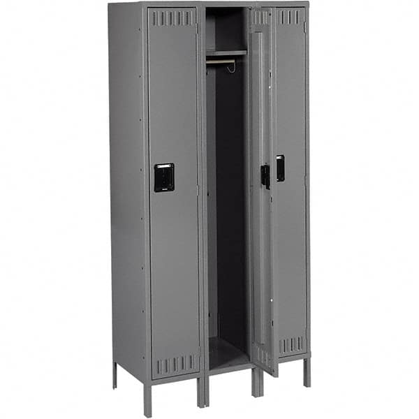 Tennsco - 3 Door, Single Tier, Locker - Exact Tool & Supply