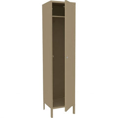 Tennsco - 1 Door, 1 Tier, Welded Locker - Exact Tool & Supply