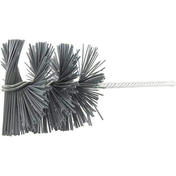 Brush Research Mfg. - 5" Bore Diam, 320 Grit, Silicon Carbide Flexible Hone - Medium, 5" OAL - Exact Tool & Supply