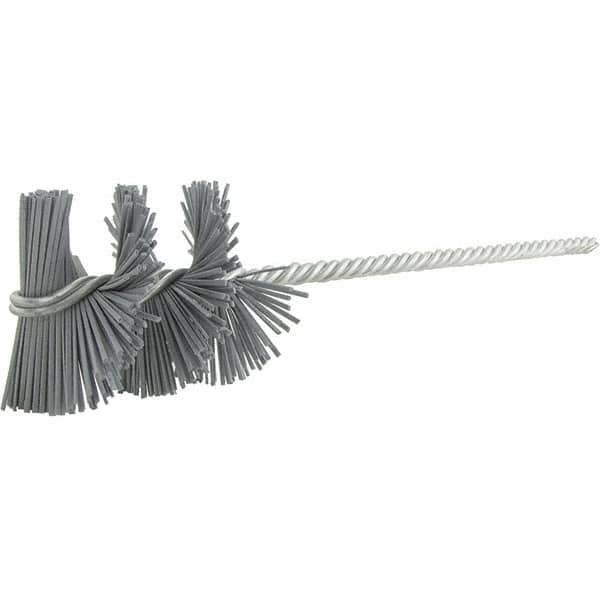 Brush Research Mfg. - 3-1/2" Bore Diam, 320 Grit, Silicon Carbide Flexible Hone - Medium, 4" OAL - Exact Tool & Supply