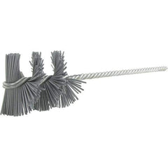 Brush Research Mfg. - 3-1/2" Bore Diam, 320 Grit, Silicon Carbide Flexible Hone - Medium, 4" OAL - Exact Tool & Supply