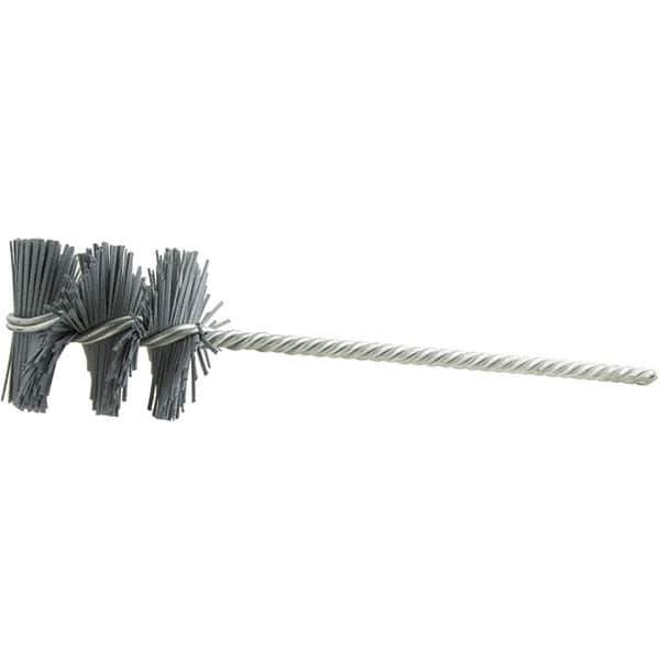 Brush Research Mfg. - 2-3/4" Bore Diam, 320 Grit, Silicon Carbide Flexible Hone - Medium, 3" OAL - Exact Tool & Supply