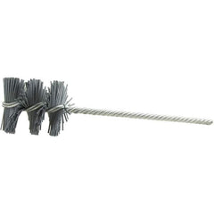Brush Research Mfg. - 2-3/4" Bore Diam, 320 Grit, Silicon Carbide Flexible Hone - Medium, 3" OAL - Exact Tool & Supply