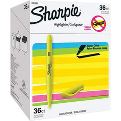 Sharpie - Markers & Paintsticks Type: Marker Color: Yellow - Exact Tool & Supply