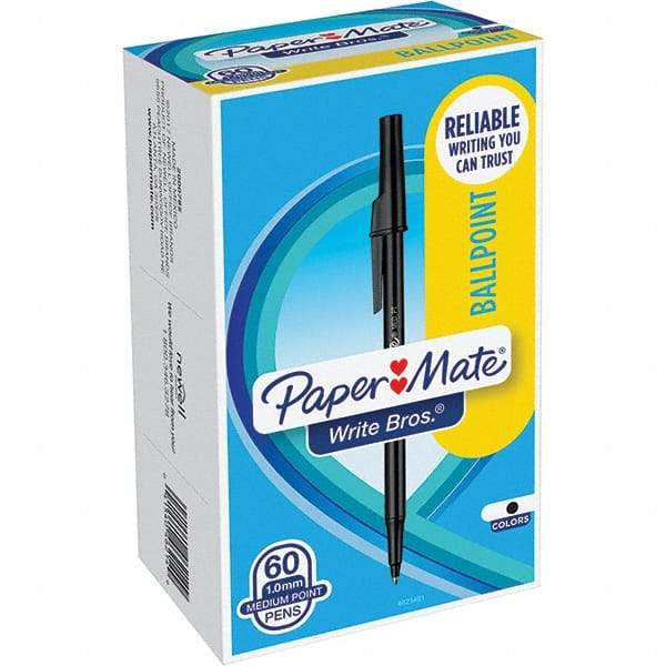 Paper Mate - Pens & Pencils Type: Ball Point Pen Color: Black - Exact Tool & Supply