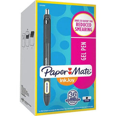 Paper Mate - Pens & Pencils Type: Retractable Gel Color: Black - Exact Tool & Supply