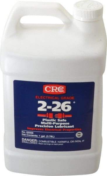 CRC - 1 Gal Bottle Nondrying Film Penetrant/Lubricant - Amber, 250°F Max, Food Grade - Exact Tool & Supply