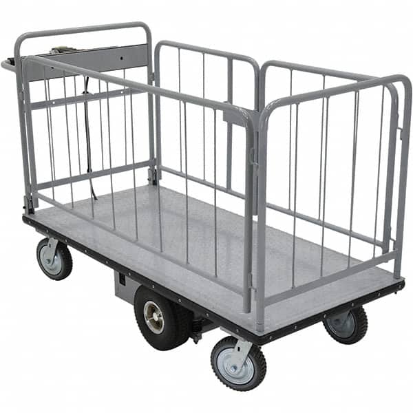 Vestil - 250 Lb Capacity Powered Cart - Exact Tool & Supply