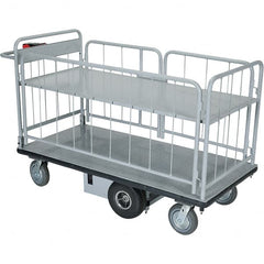 Vestil - 500 Lb Capacity Steel Powered Cart - Exact Tool & Supply