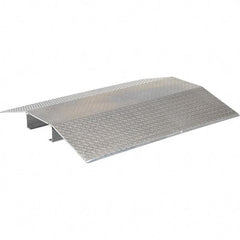 Vestil - 40" Long x 48" Wide, Aluminum Ramp Cable Crossover - 2,000 Lb Load Limit - Exact Tool & Supply