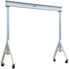 Vestil - 6,000 Lb Load Capacity, Aluminum Gantry Crane - Exact Tool & Supply
