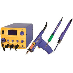 Hakko - Soldering Stations Type: Desolder-Solder-Air Station Power Range/Watts: 410W - Exact Tool & Supply