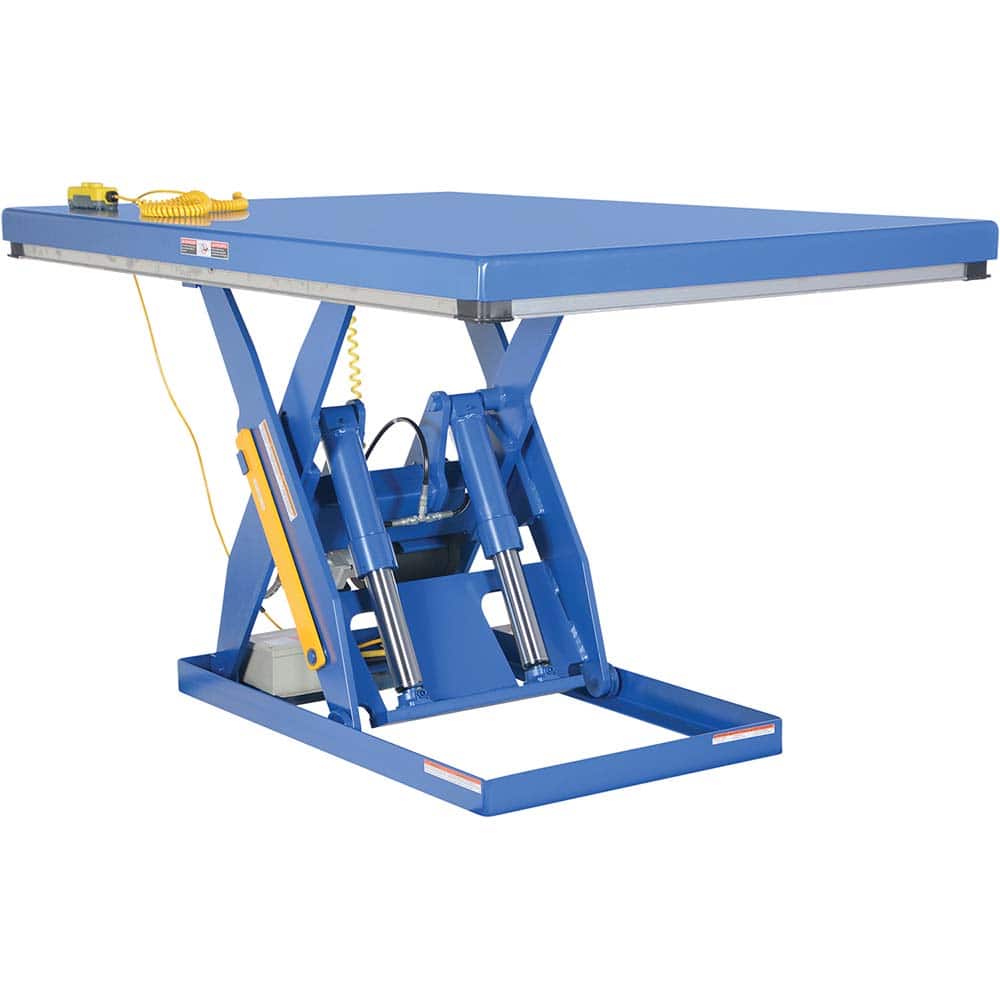 Vestil - Lifting Tables; Type: Electric Hydraulic Lift ; Lift Style: Scissor ; Style: Electric ; Load Capacity (Lb.): 3000.000 ; Minimum Height (Inch): 7 ; Lift Height (Inch): 43 - Exact Tool & Supply