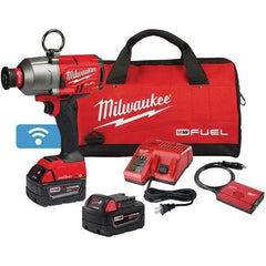 Milwaukee Tool - Cordless Impact Wrenches & Ratchets Voltage: 18.0 Drive Size (Inch): 7/16 - Exact Tool & Supply