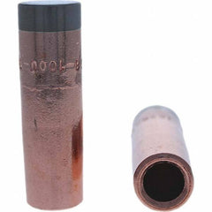 Tuffaloy - Spot Welder Tips For Use With: 5RW Electrode Holder Type: Refactory Straight Tip C Nose (Flat) - Exact Tool & Supply