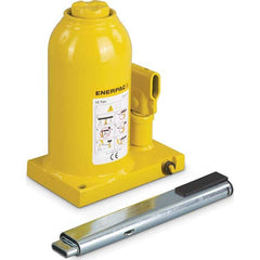 Enerpac - Manual Bottle, Screw, Ratchet & Hydraulic Jacks Type: Hydraulic Bottle Jack Load Capacity (Ton): 15 (Inch) - Exact Tool & Supply