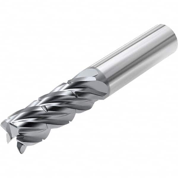 Niagara Cutter - 5/8" Diam 5 Flute Solid Carbide 0.0312" Corner Radius End Mill - Exact Tool & Supply