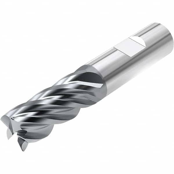 Niagara Cutter - 5/8" Diam 5 Flute Solid Carbide 0.0312" Corner Radius End Mill - Exact Tool & Supply