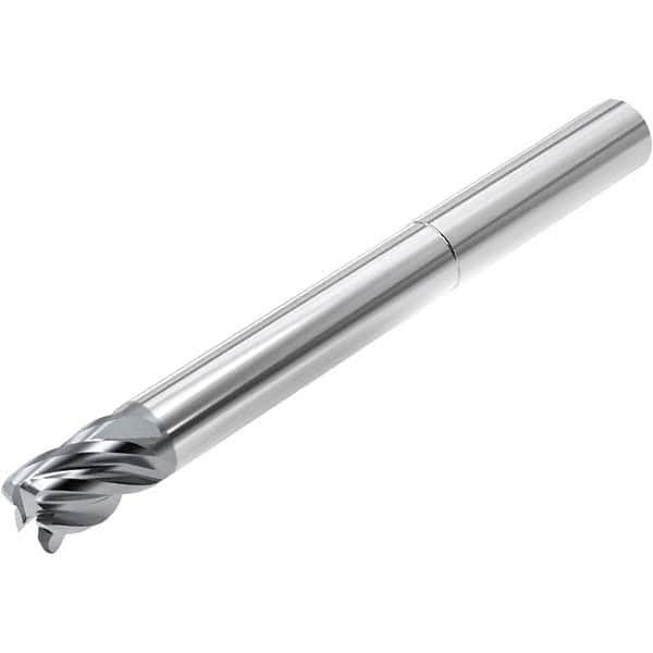 Niagara Cutter - 1/2" Diam 5 Flute Solid Carbide 0.0156" Corner Radius End Mill - Exact Tool & Supply