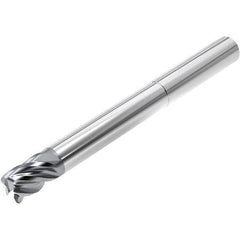 Niagara Cutter - 1/2" Diam 5 Flute Solid Carbide 0.0156" Corner Radius End Mill - Exact Tool & Supply